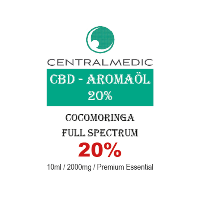 CBD Aromaöl Coco Moringa 20%, 10ml