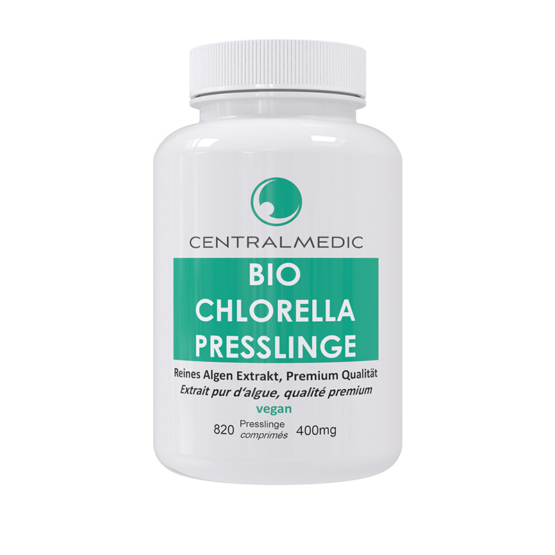 Bio Chlorella Tabletten (Presslinge) à 400mg - Grosspackung