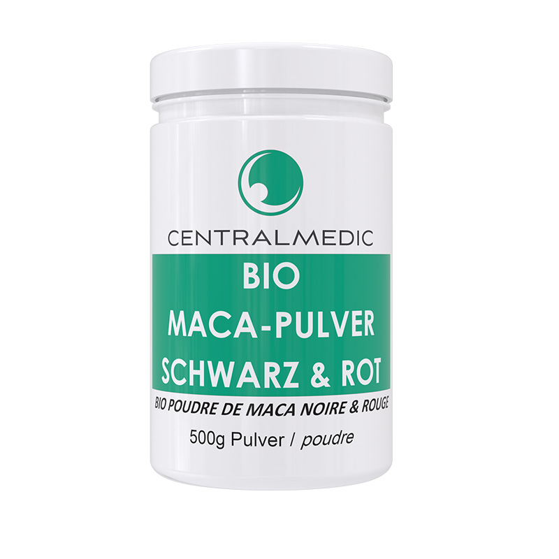 Bio Maca Rot & Schwarz  / Pulver / 500gr