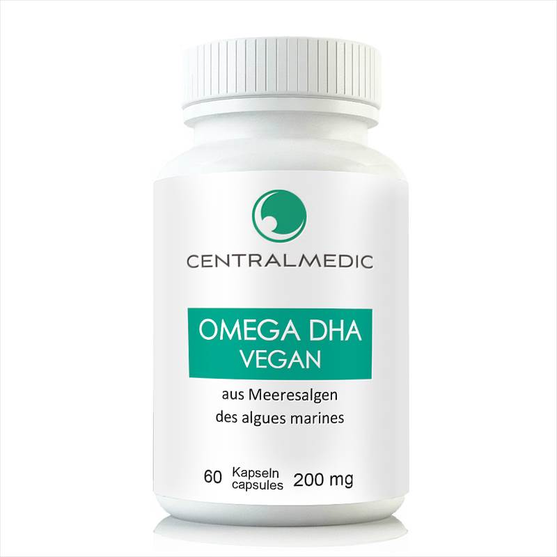Omega DHA vegan, 60 Kapseln à 200mg