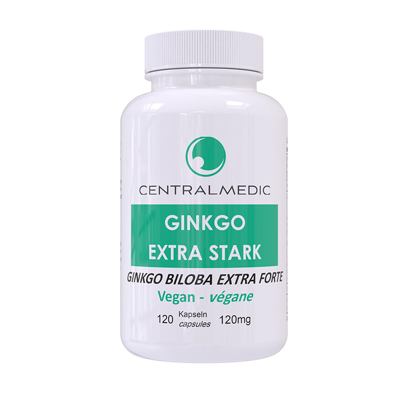 Ginkgo Extra Stark, 120 Kapseln à 120 mg - Das Beste