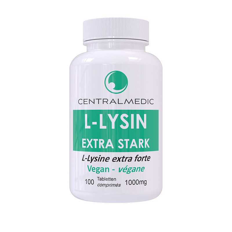 L-Lysin extra forte, 100 comprimés à 1000 mg
