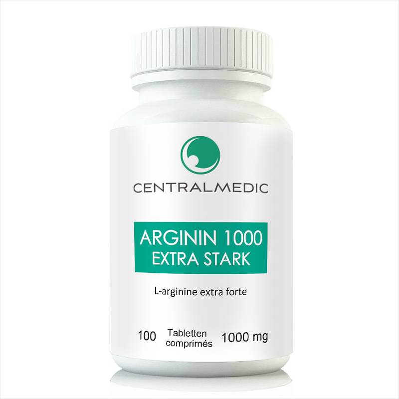 L-arginine 1000 extra forte, 100 comprimés