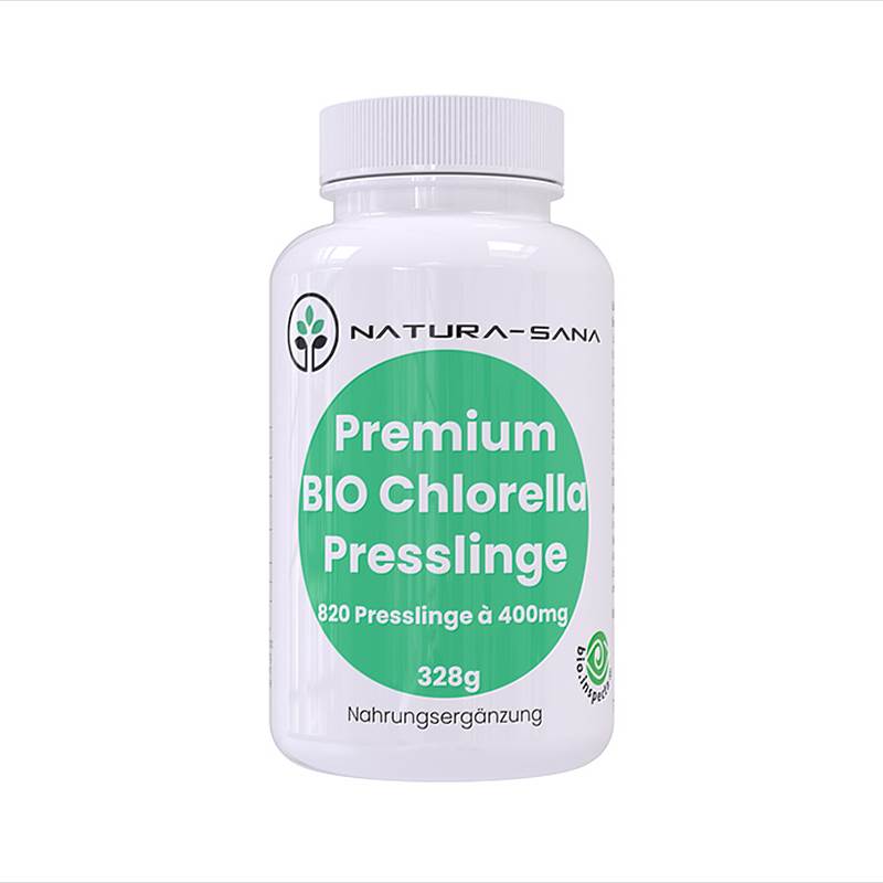 BIO PREMIUM CHLORELLA / 820 PRESSLINGE / 328GR