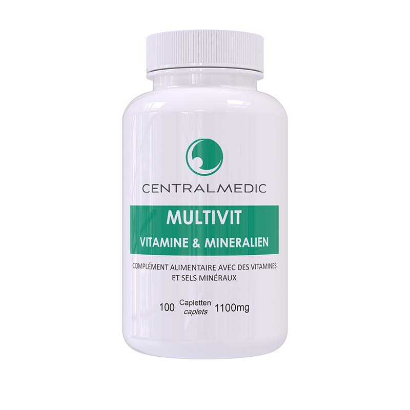 Multivit, Vitamine & Mineralstoffe, 100 Capletten