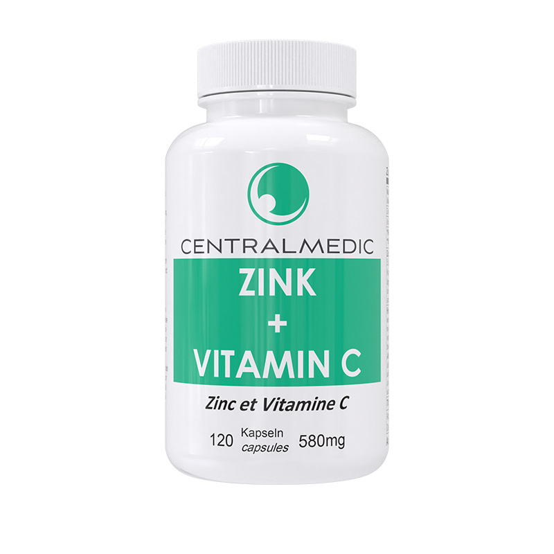 Zink (vegan) + Vitamin C (vegan) 120 Kapseln
